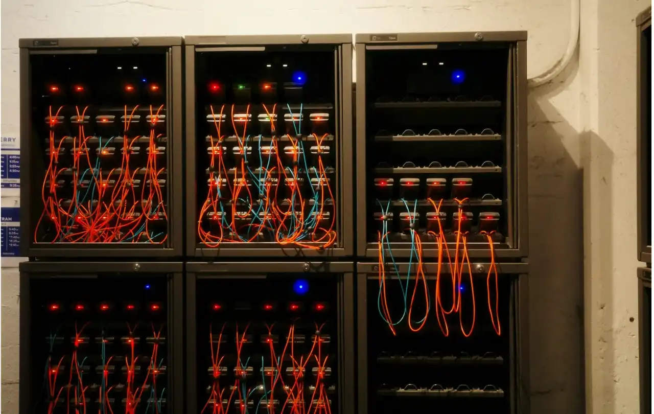 Network cable racks supporting enterprise Ethernet infrastructure and high-capacity data transmission environments