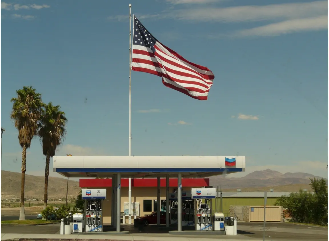 Gas station fuel dispensers with payment terminals, illustrating EMV migration and the role of cable infrastructure in secure CRIND system communication