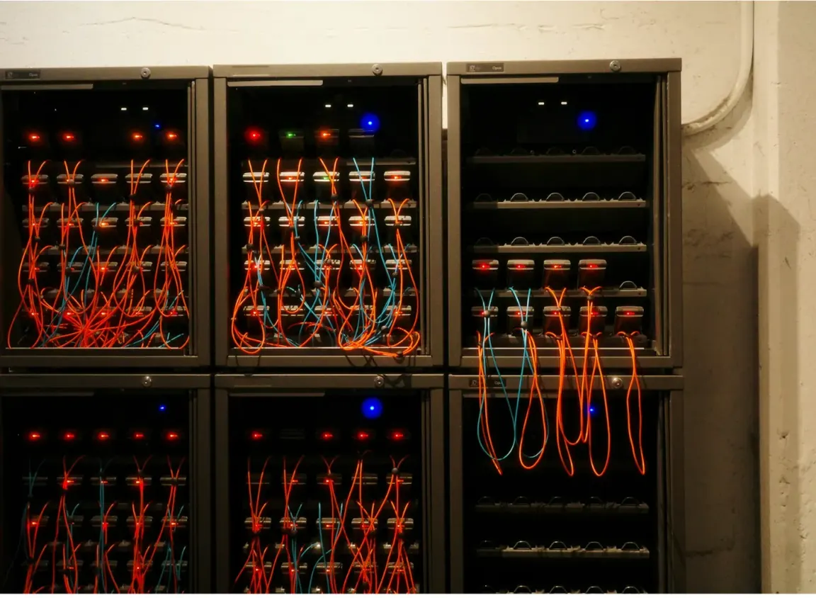 Network cable racks supporting enterprise Ethernet infrastructure and high-capacity data transmission environments
