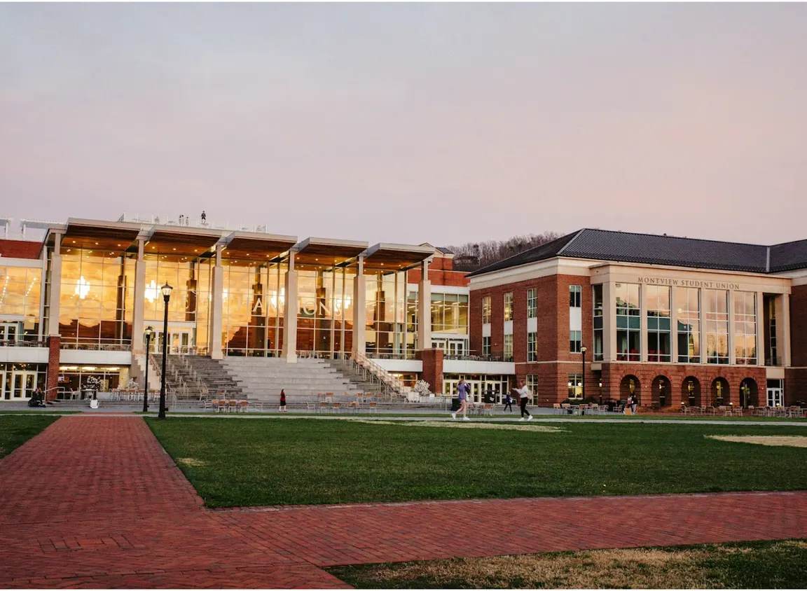 Modern university broadcast and AV control facility with integrated lighting, networking, and wired infrastructure supporting wireless systems